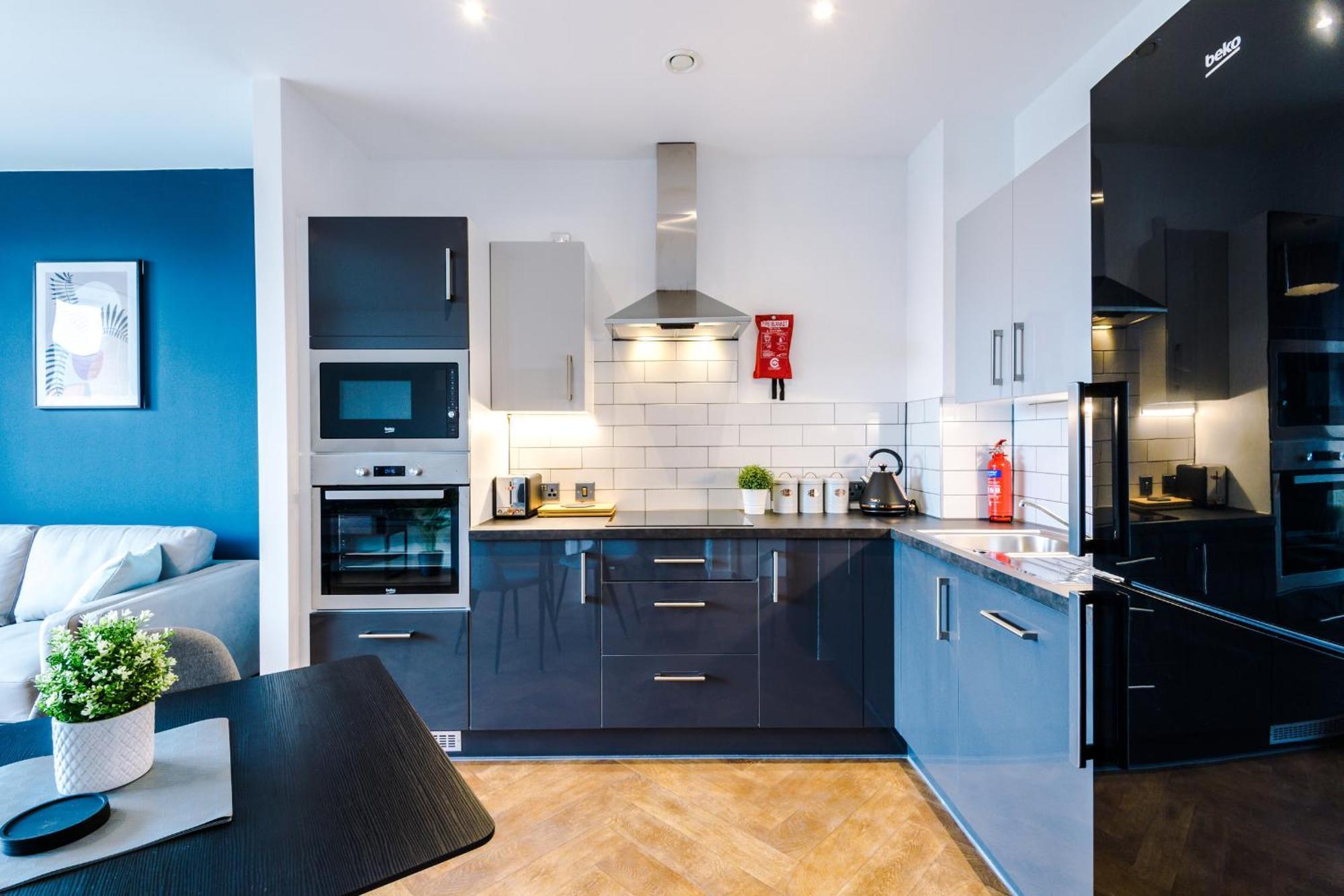 Hilltop Serviced Apartments - Ancoats Manchester Szoba fotó
